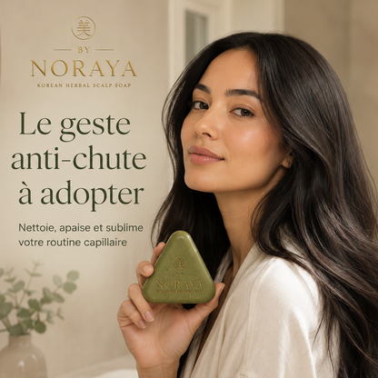 Shampoing Solide Coréen Aux Plantes - Volume & Cuir Chevelu - By Noraya